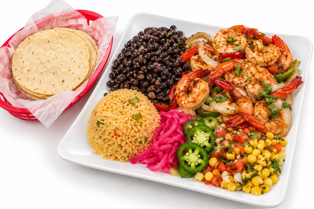 Jumbo Shrimp Fajitas